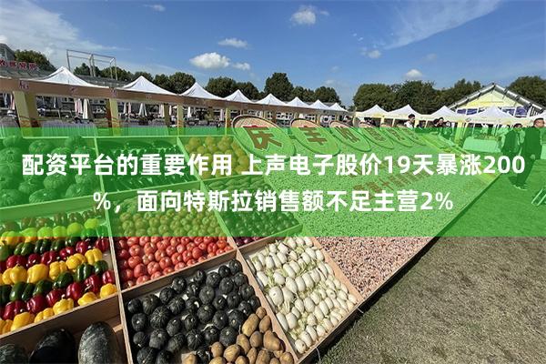 配资平台的重要作用 上声电子股价19天暴涨200%，面向特斯拉销售额不足主营2%