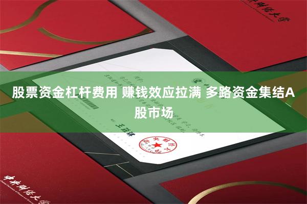 股票资金杠杆费用 赚钱效应拉满 多路资金集结A股市场